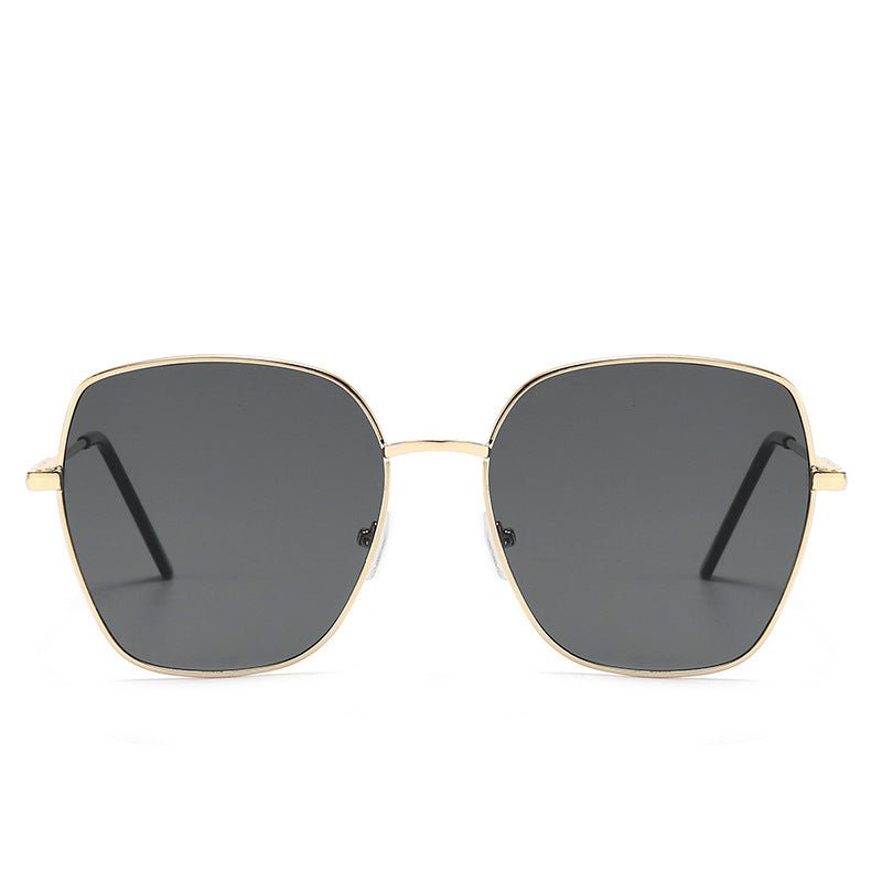 Oversized Gradient Sunglasses for Women – Face-Slimming Fashion Statement (MAC263)