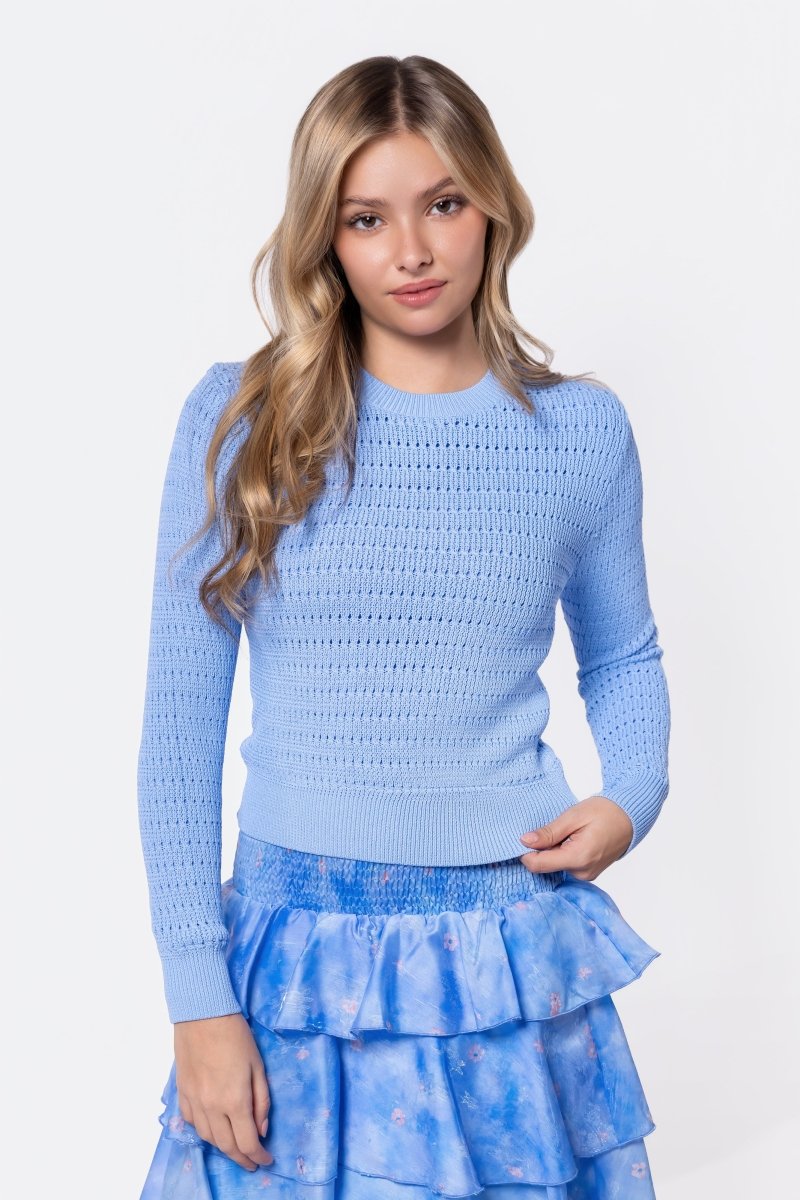 Paige Top (Light Blue)