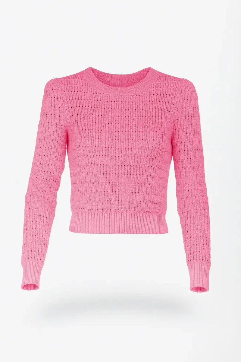 Paige Top (Medium Coral Pink)