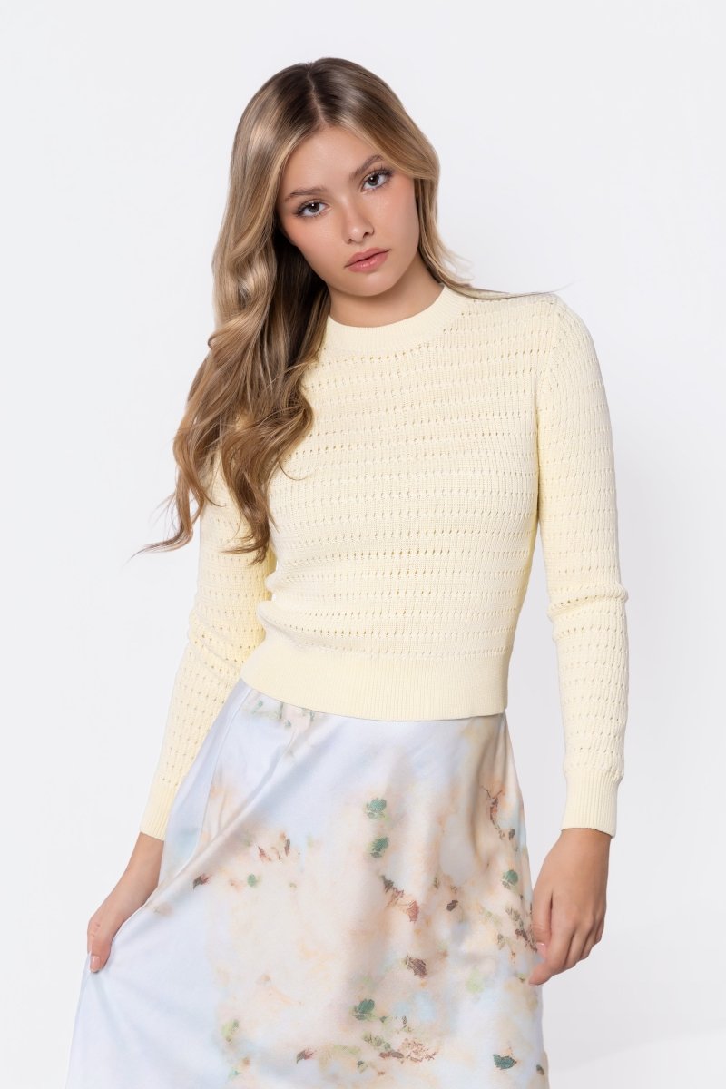Paige Top (Butter Yellow)