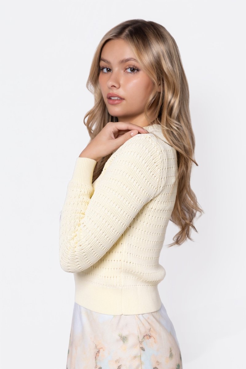 Paige Top (Butter Yellow)