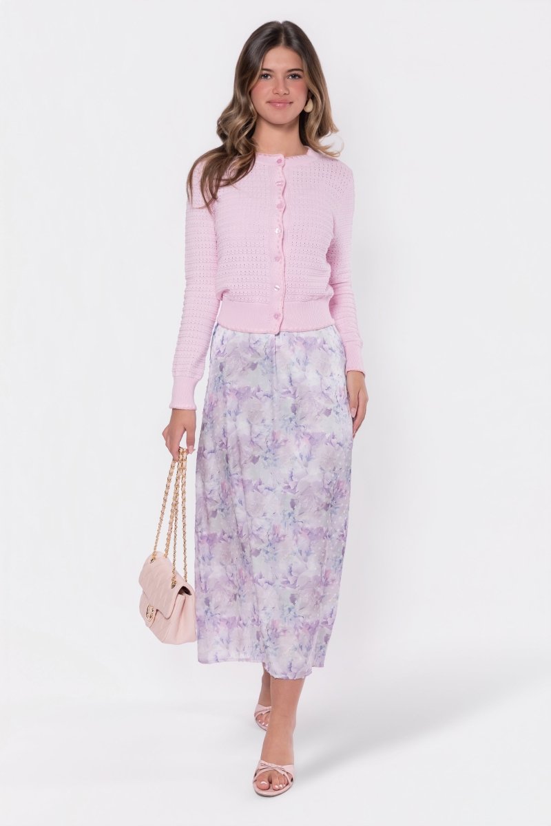 Paula Dress (Pink/Sage)