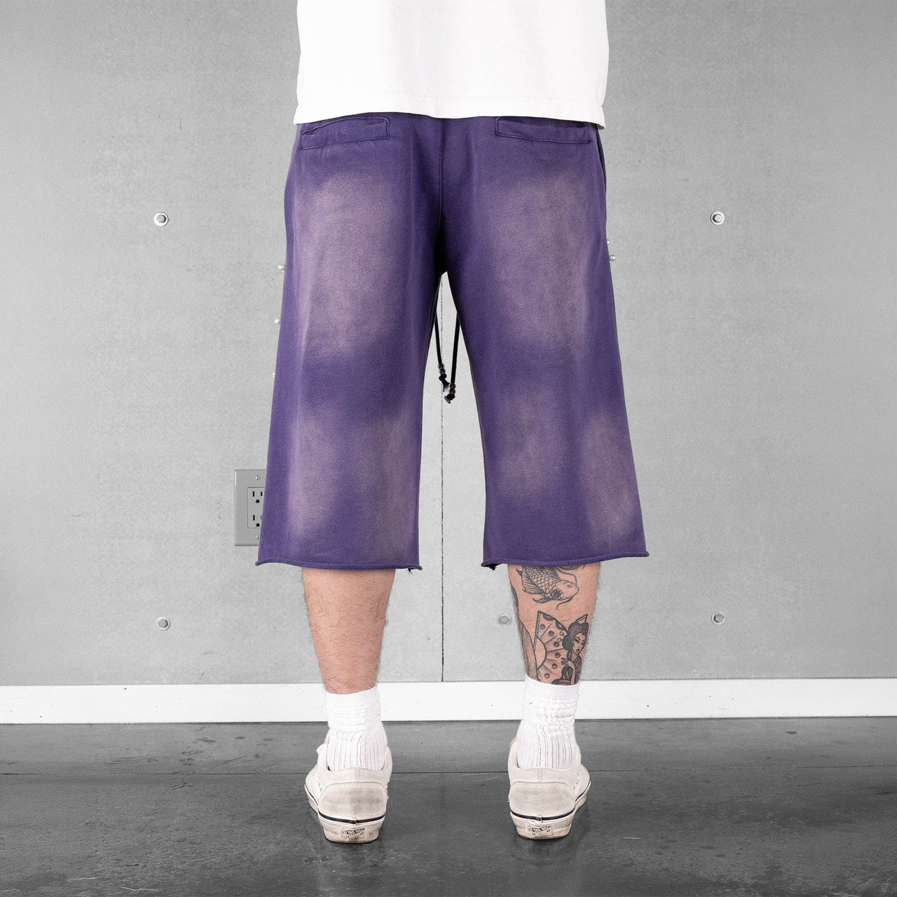 Commons Pearled Star Sweatshort Vintage Navy