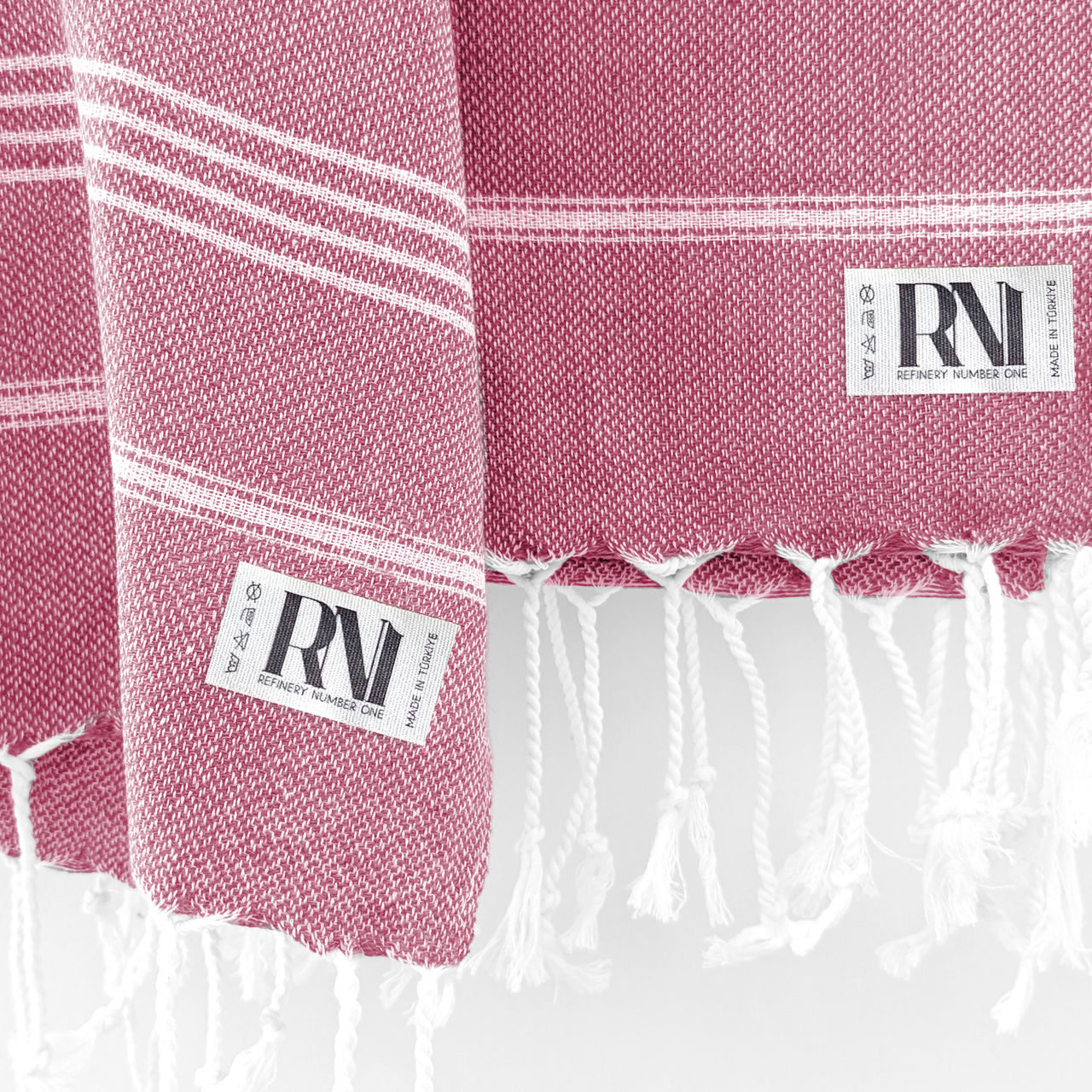 Istanbul Classic Turkish Hand Towel Set for Kitchen, Bath, Beach, Gym, Yoga and Travel