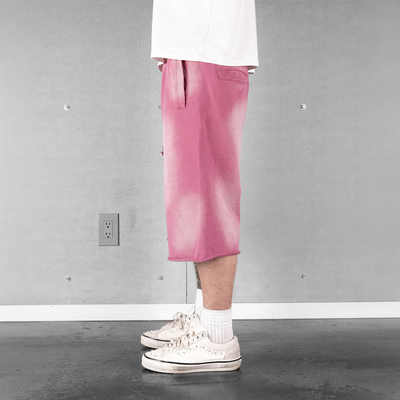 Commons Sweatshort Faded Pink