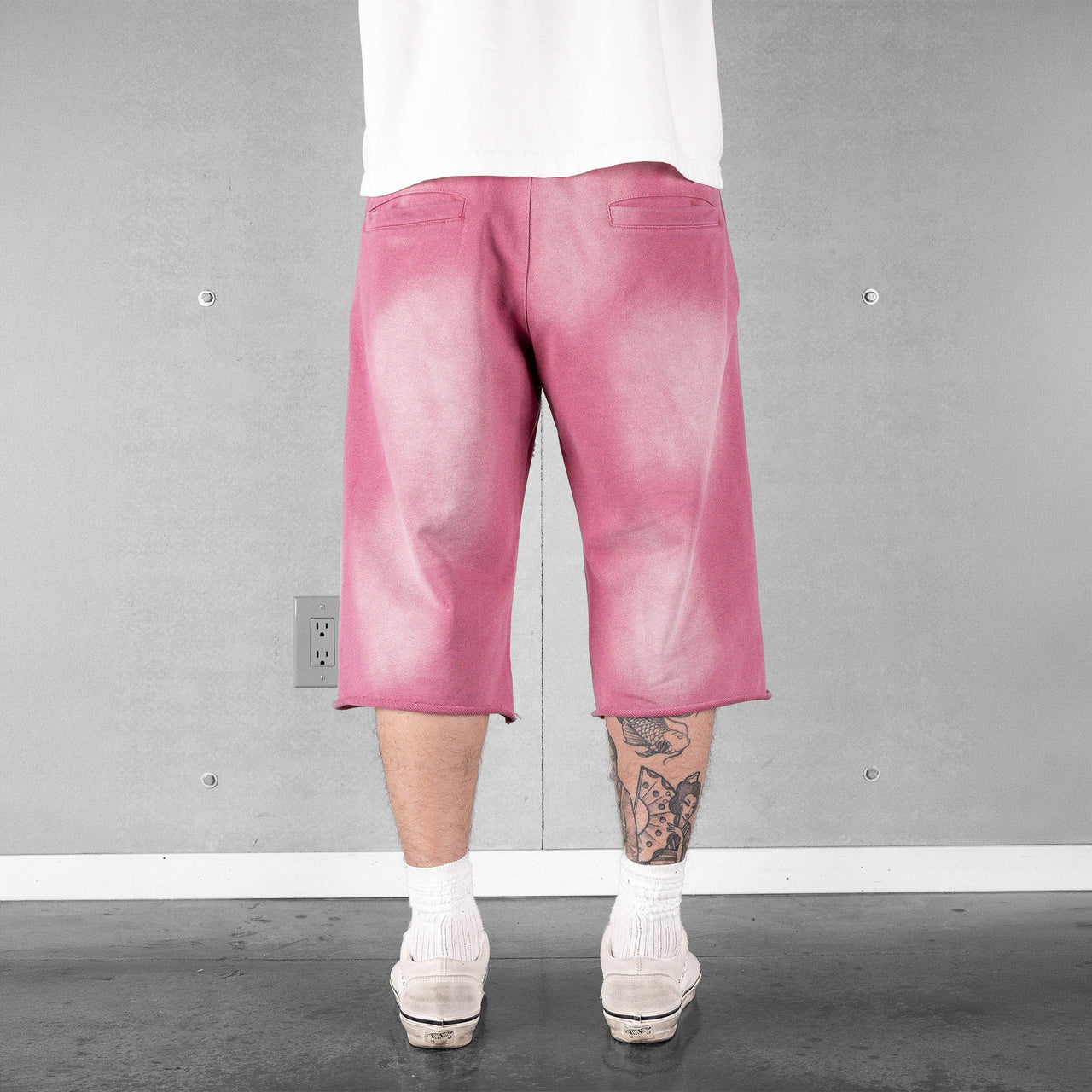 Commons Sweatshort Faded Pink