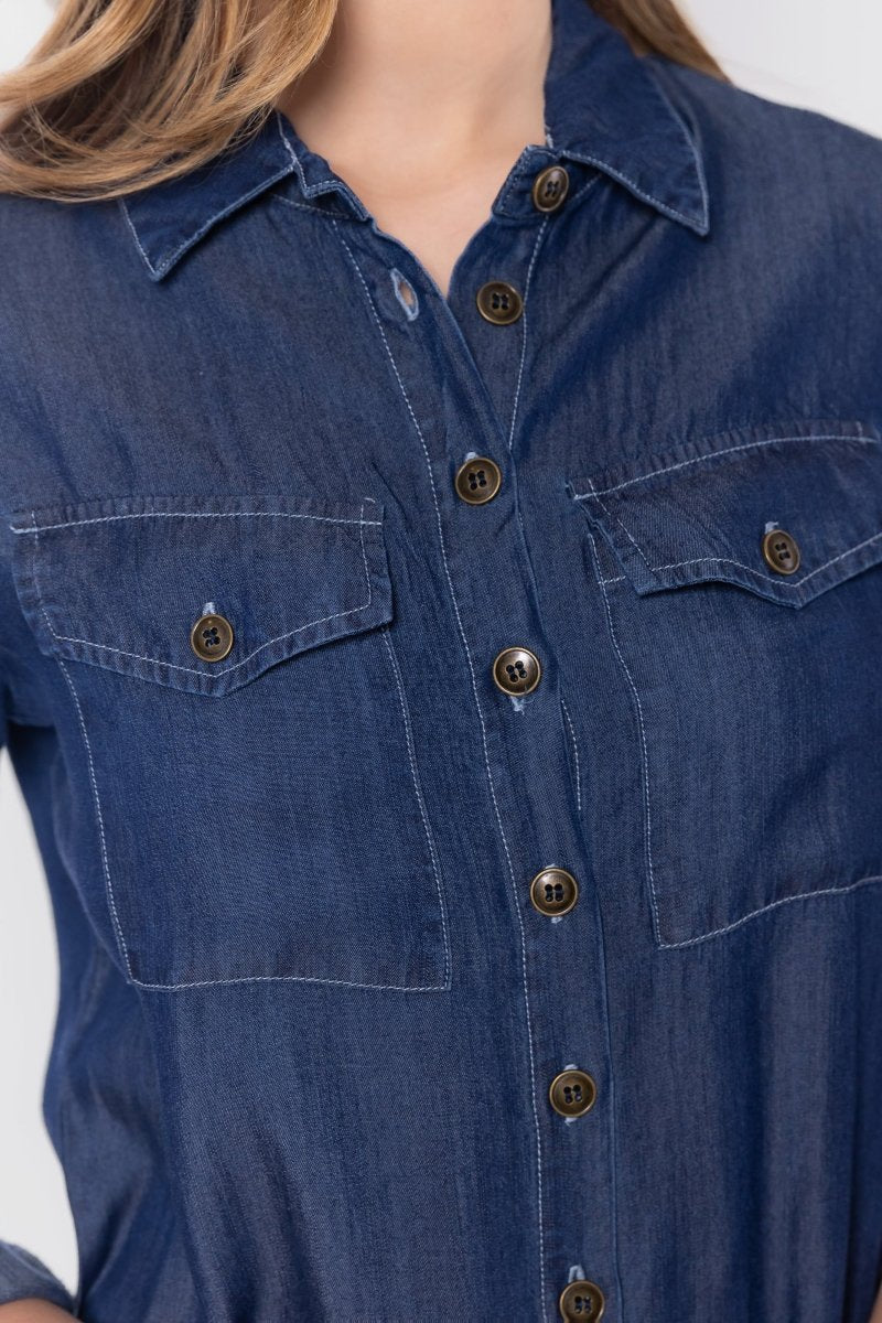 Piper Dress (Blue)