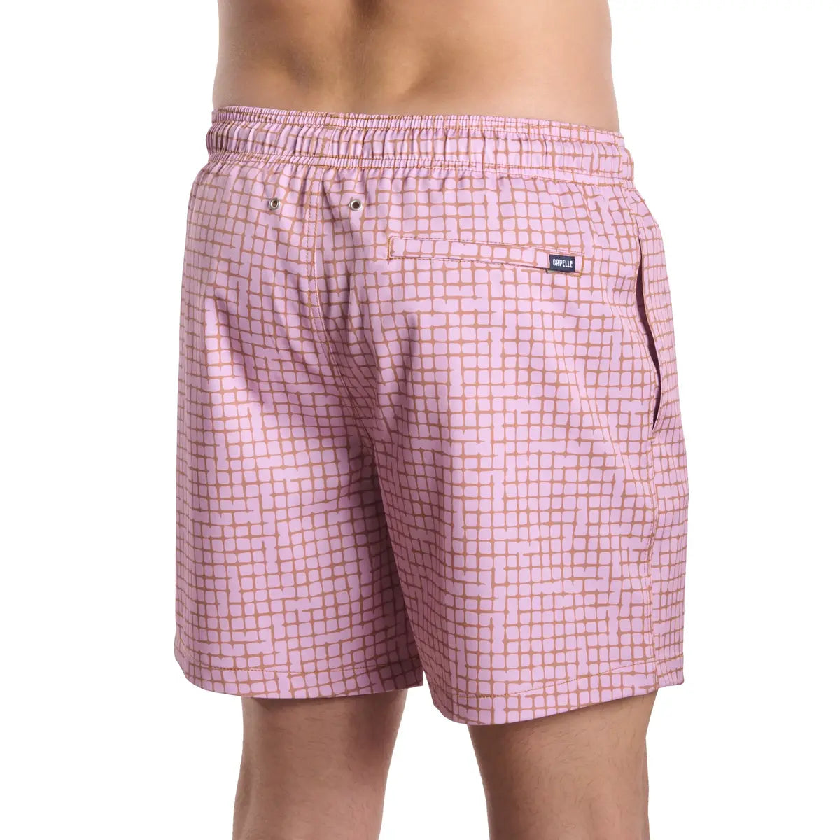 Men’s Premium Compression-Lined Hybrid Shorts – Pixel Break - Rosetide