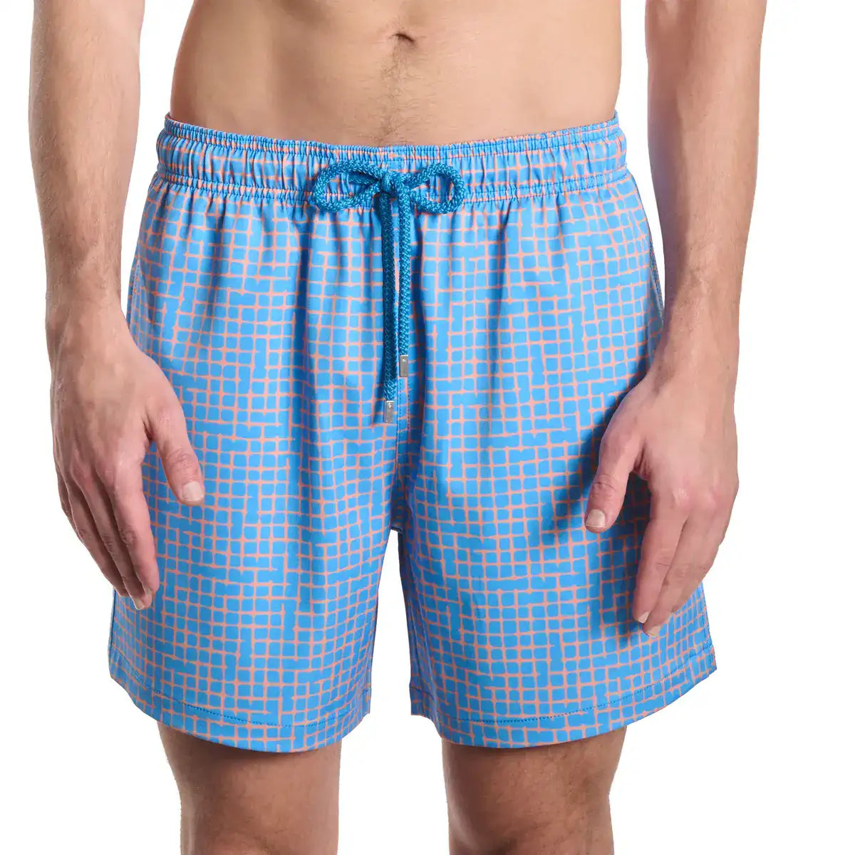 Men’s Premium Compression-Lined Hybrid Shorts – Pixel Break-Sunsplash