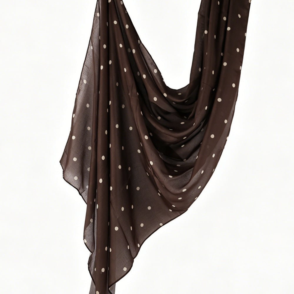 Polka Dot Hijab Scarf(MH230)