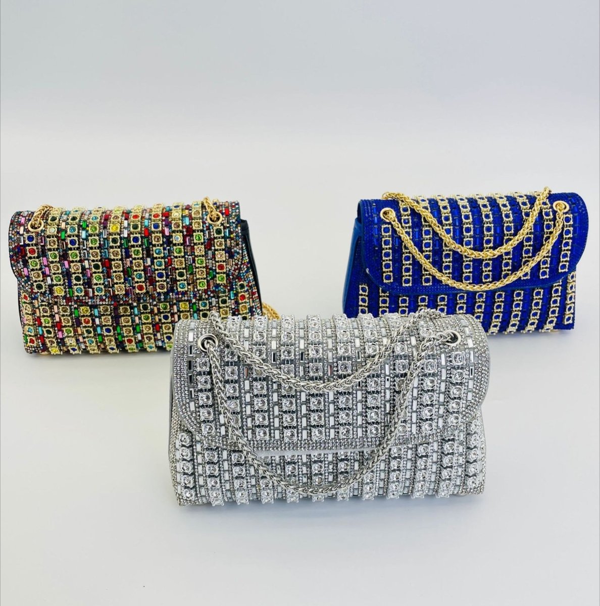Premium Crystal Rhinestone Evening Clutch Bag (MAC427)