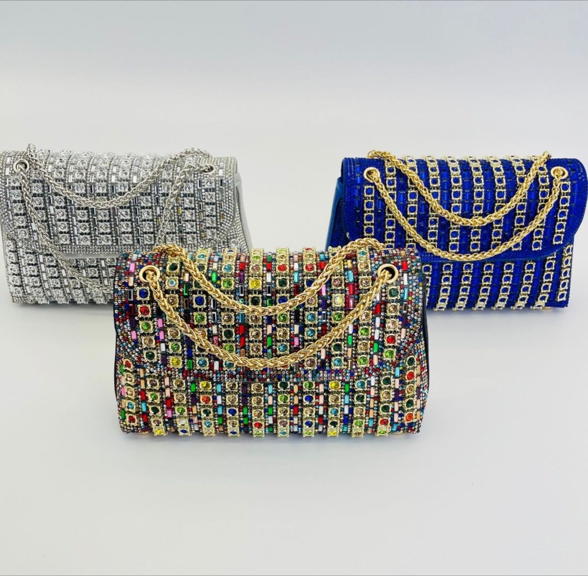 Premium Crystal Rhinestone Evening Clutch Bag (MAC427)
