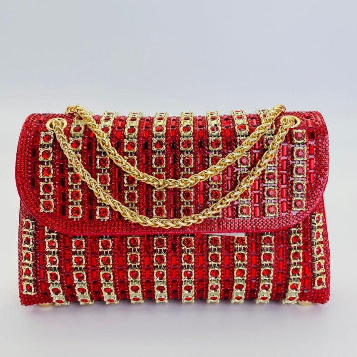 Premium Crystal Rhinestone Evening Clutch Bag (MAC427)