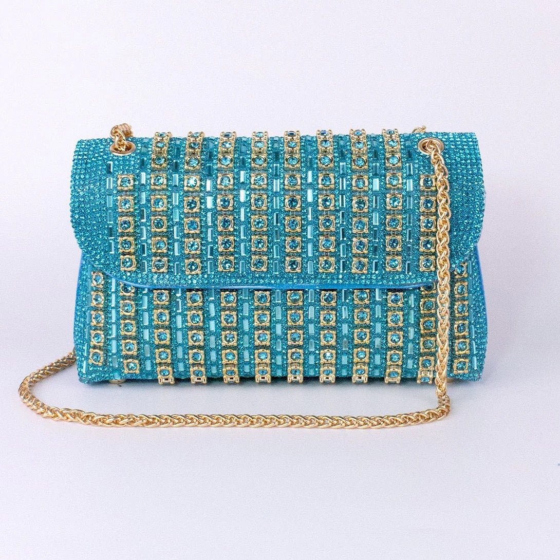 Premium Crystal Rhinestone Evening Clutch Bag (MAC427)