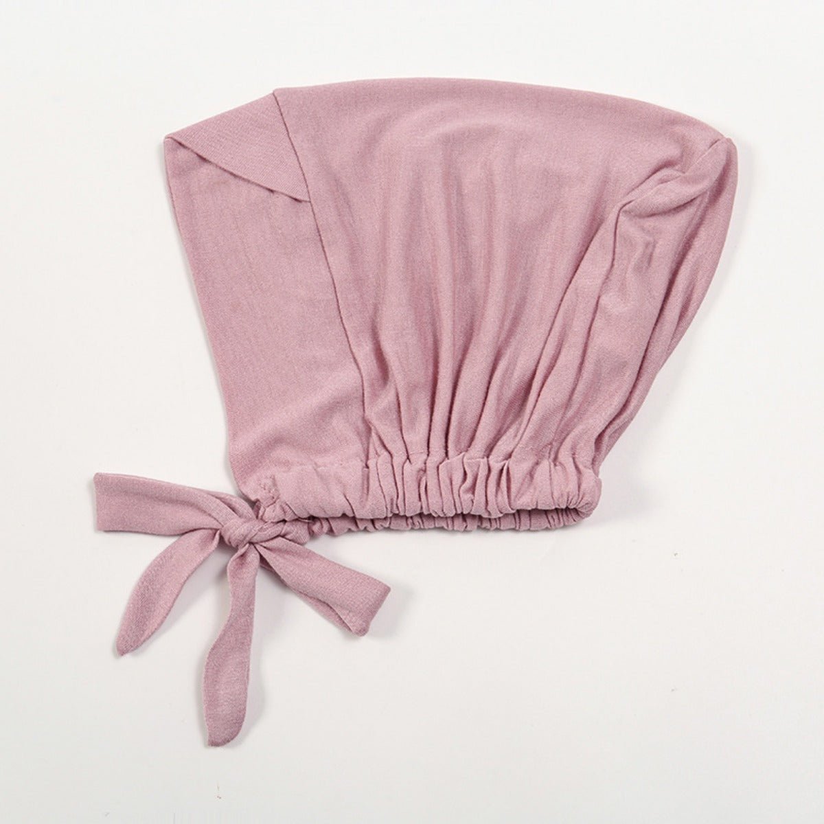Premium Mercerized Cotton Cross-Strap Design Hijab Cap with Adjustable Brim (MH116)