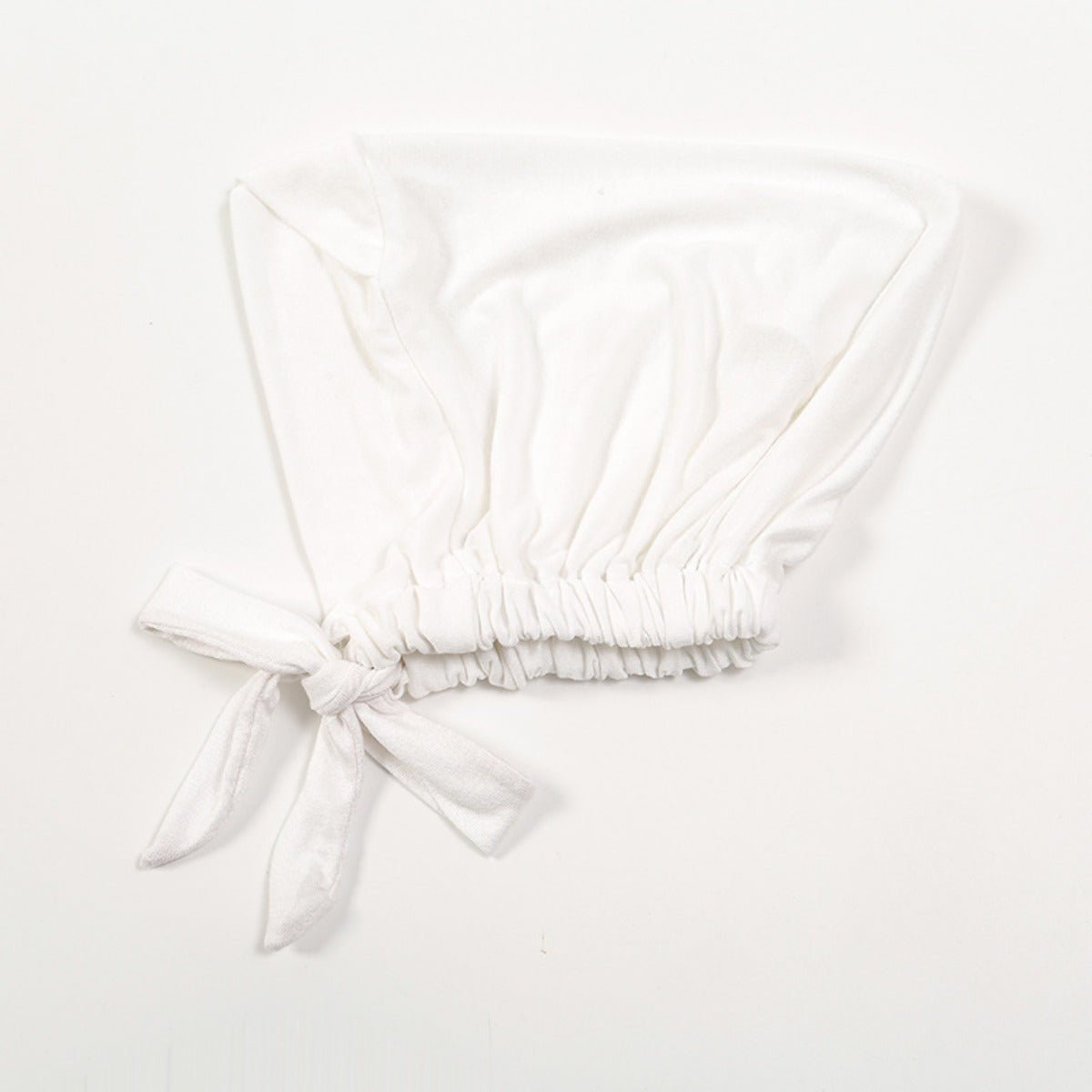 Premium Mercerized Cotton Cross-Strap Design Hijab Cap with Adjustable Brim (MH116)