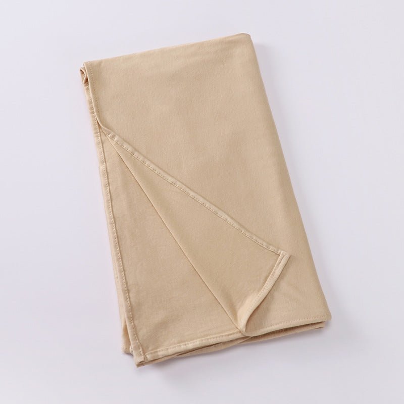 Premium Boho Style Large Mercerized Cotton Hijab (MH114）