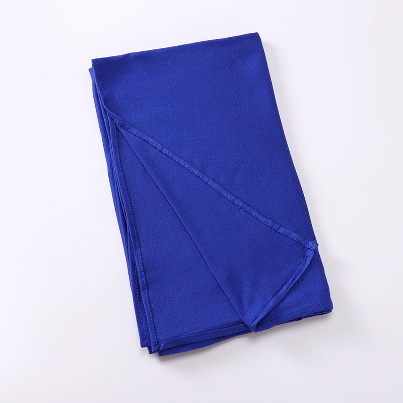 Premium Boho Style Large Mercerized Cotton Hijab (MH114）