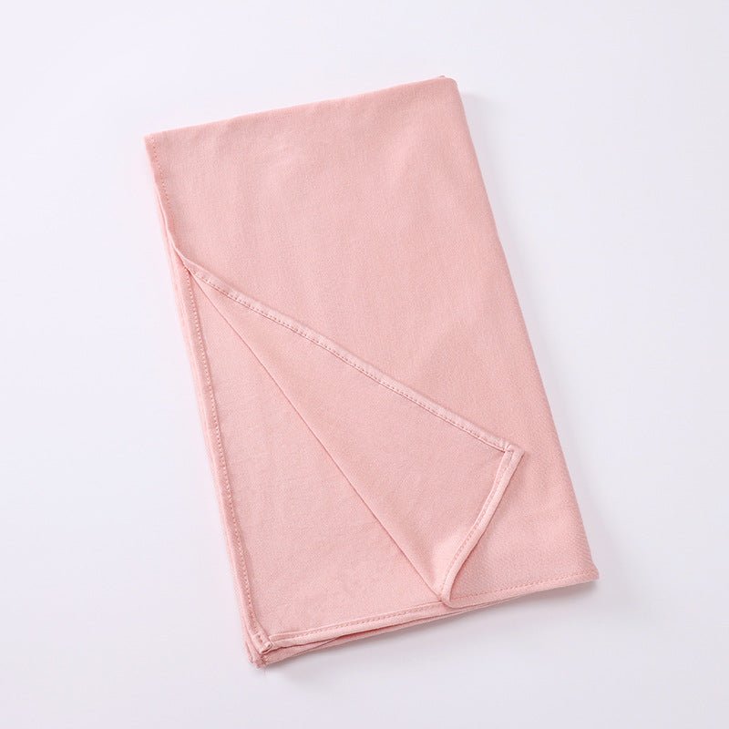 Premium Boho Style Large Mercerized Cotton Hijab (MH114）