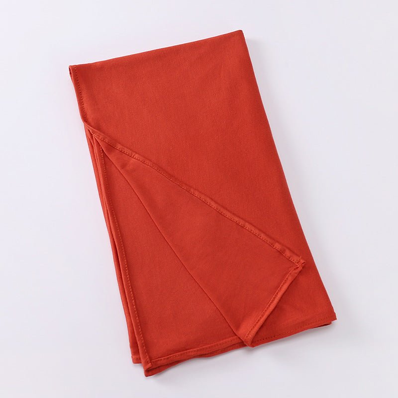 Premium Boho Style Large Mercerized Cotton Hijab (MH114）