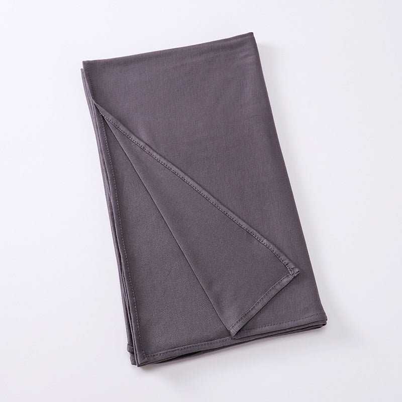 Premium Boho Style Large Mercerized Cotton Hijab (MH114）