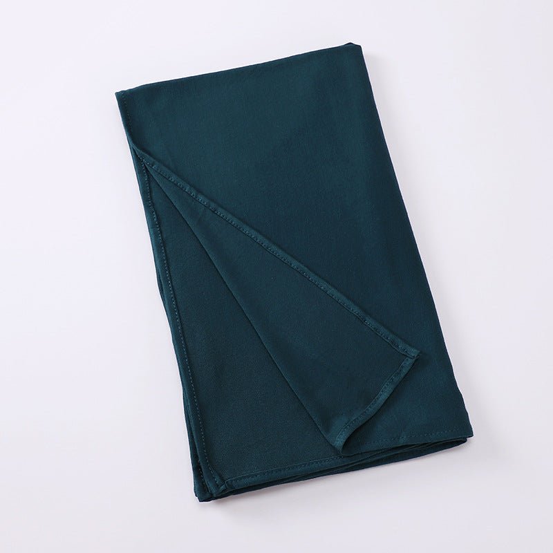 Premium Boho Style Large Mercerized Cotton Hijab (MH114）