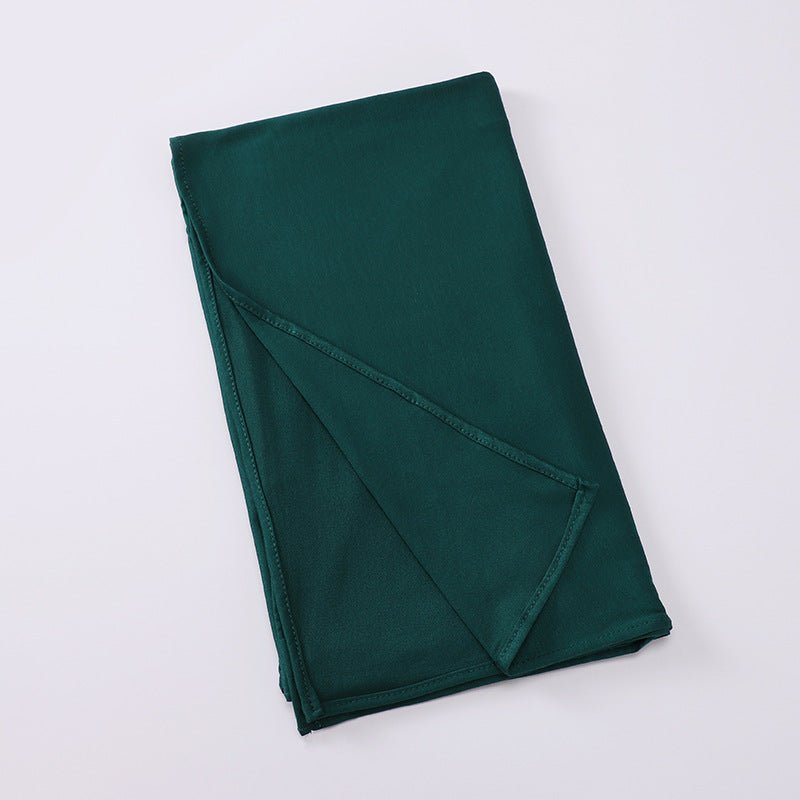 Premium Boho Style Large Mercerized Cotton Hijab (MH114）