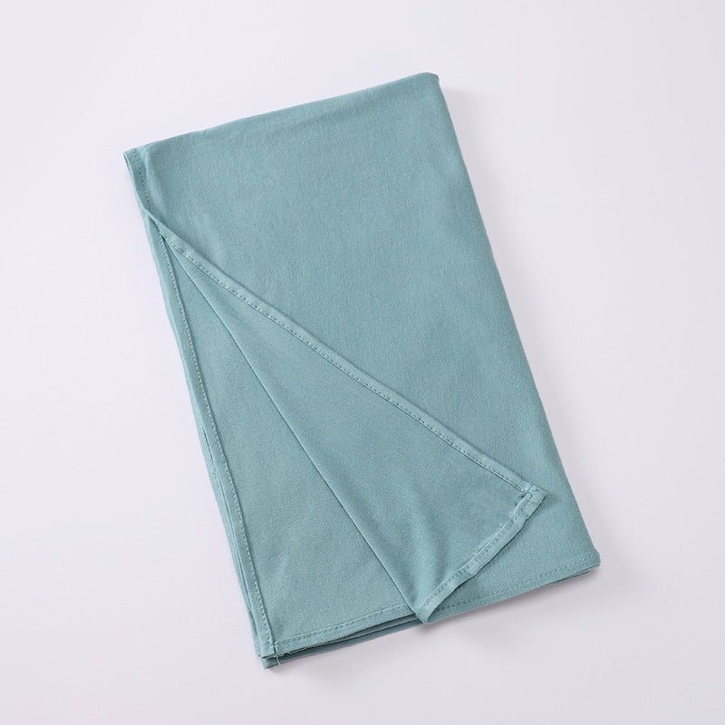 Premium Boho Style Large Mercerized Cotton Hijab (MH114）