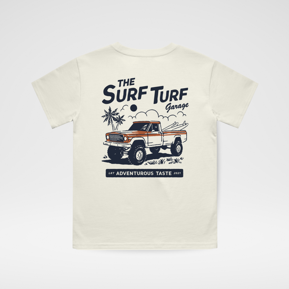 RAD SURF TURF TEE
