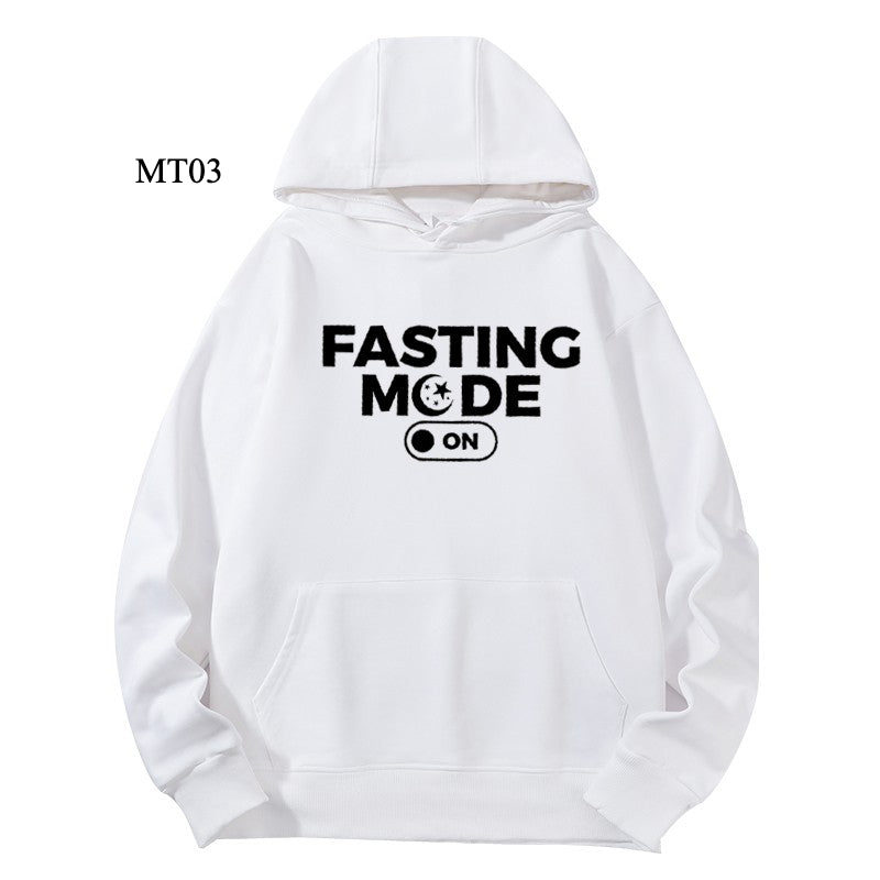 Ramadan Keffiyeh Customizable Hoodie t-shirt for Adults – High-Quality, Hooded Design (MTC002)