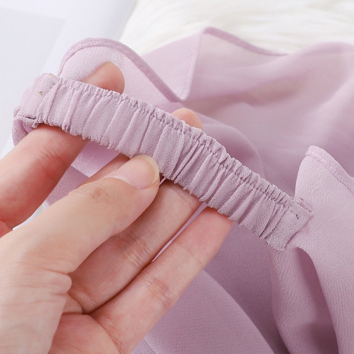Ready-to-Wear Hijab with Adjustable Elastic (MH219)