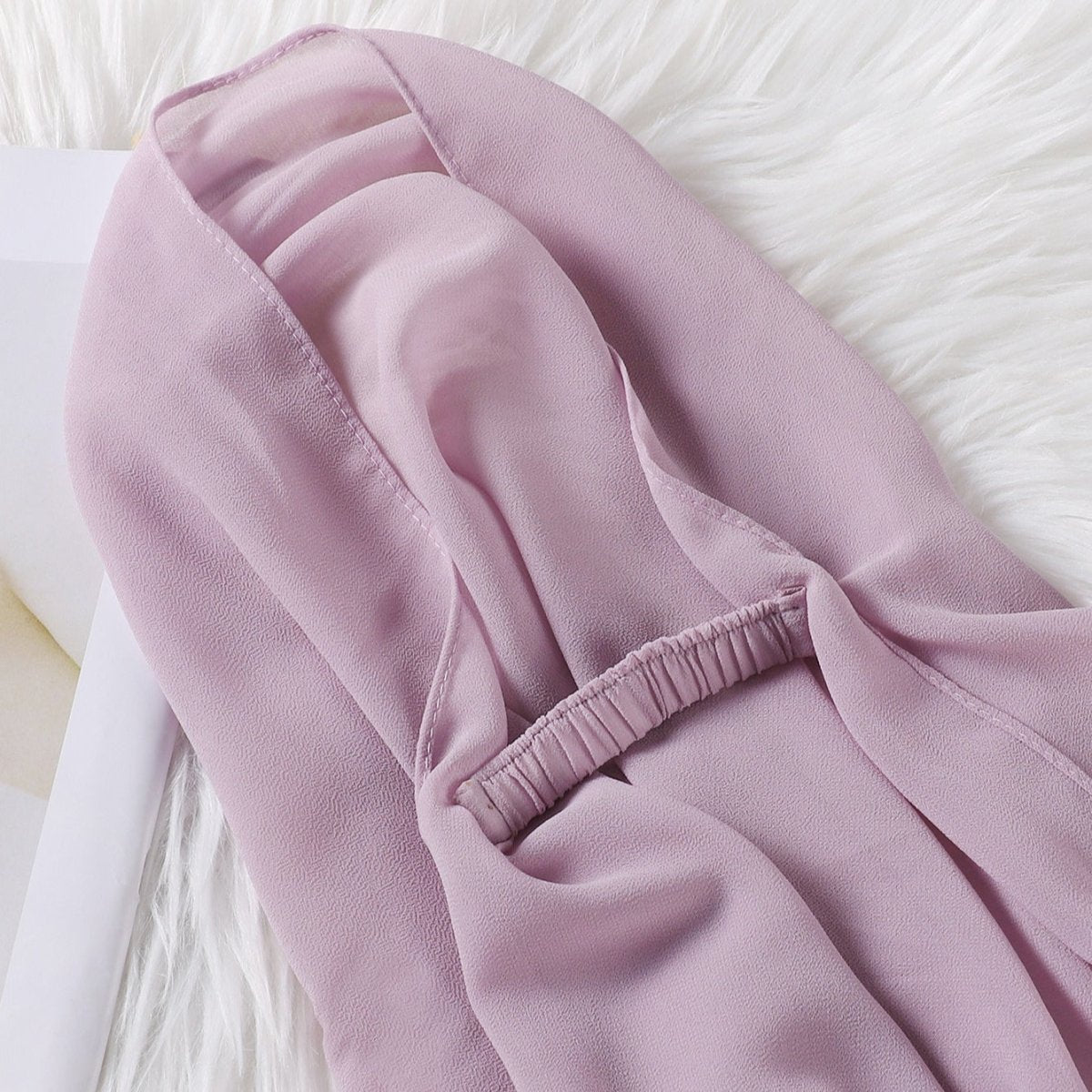 Ready-to-Wear Hijab with Adjustable Elastic (MH219)