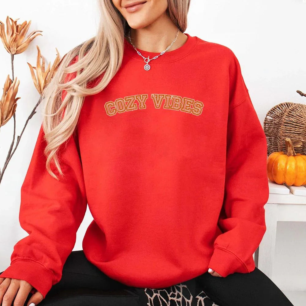 Cozy Vibes Fall Sweatshirt