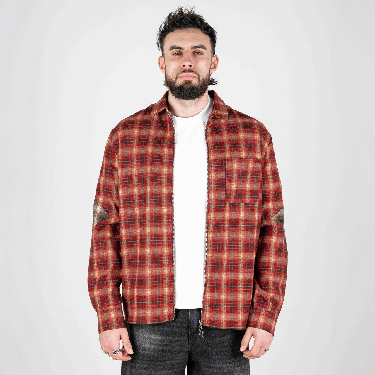 Commons Harvest Zip-Up Flannel