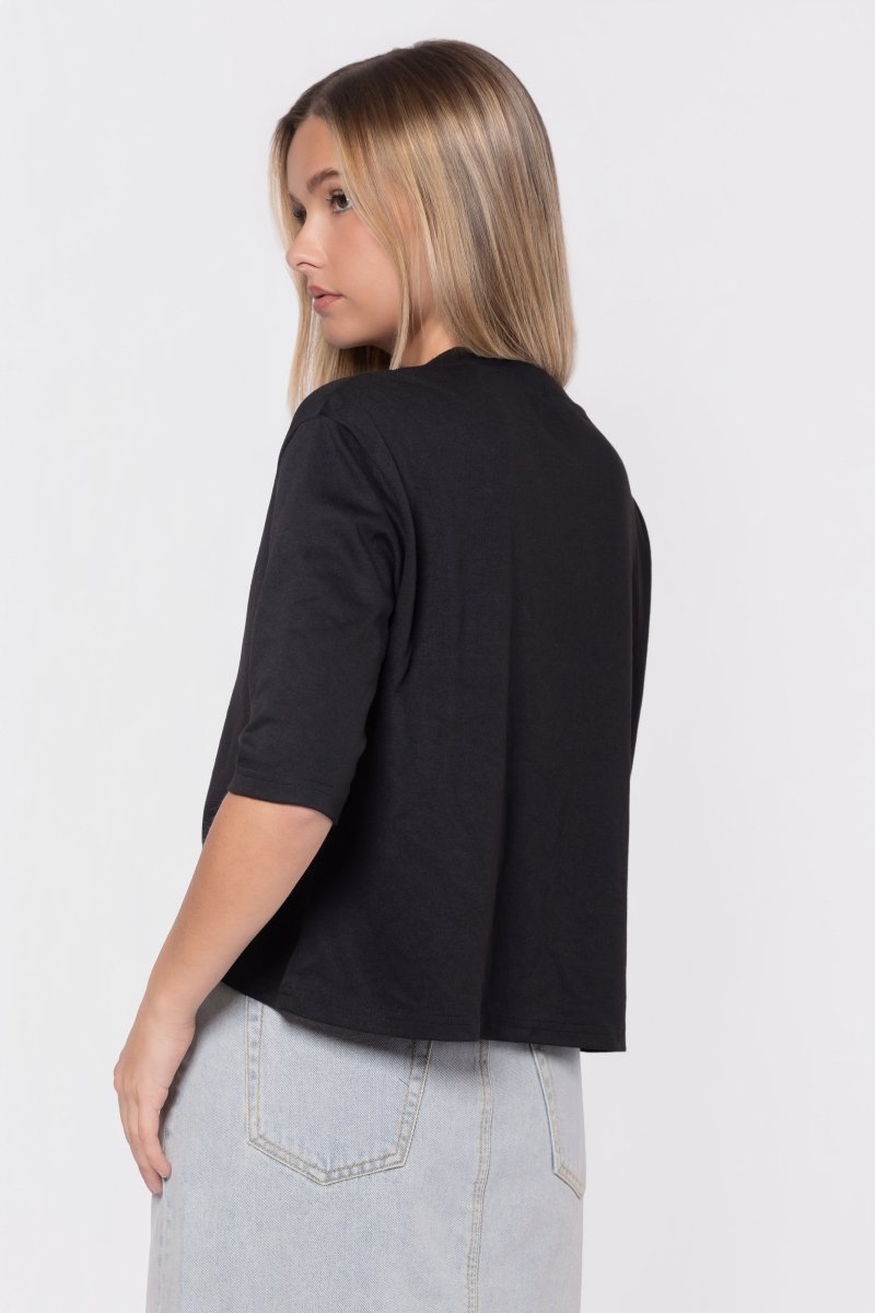 Remi Tee Plain (Black)