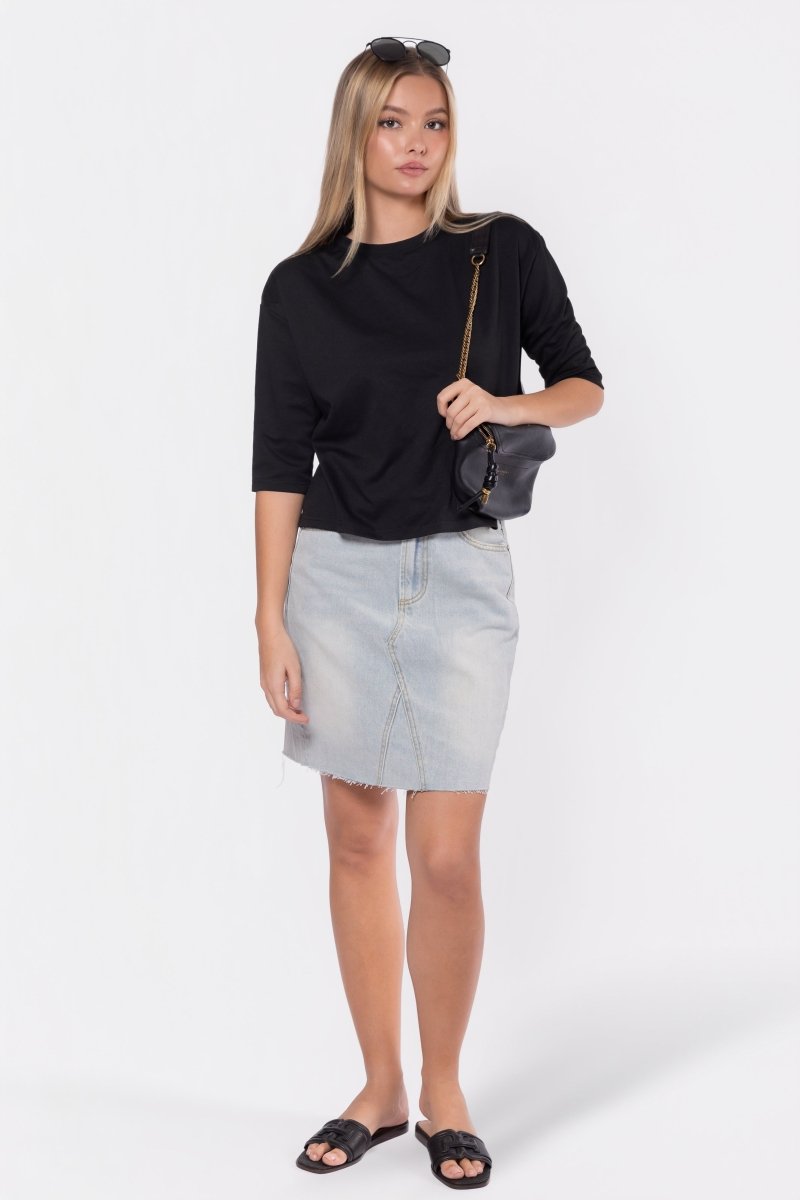 Remi Tee Plain (Black)