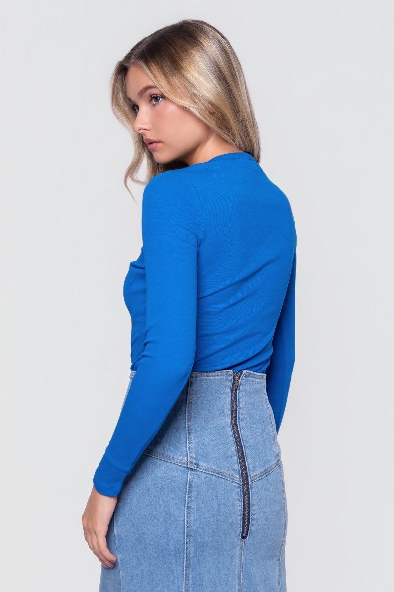 Rena Top (Cobalt Blue)