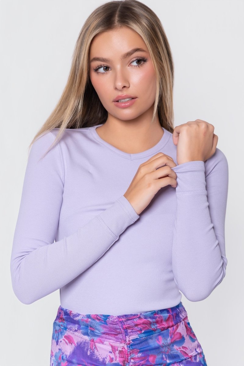 Rena Top (Light Lavender)