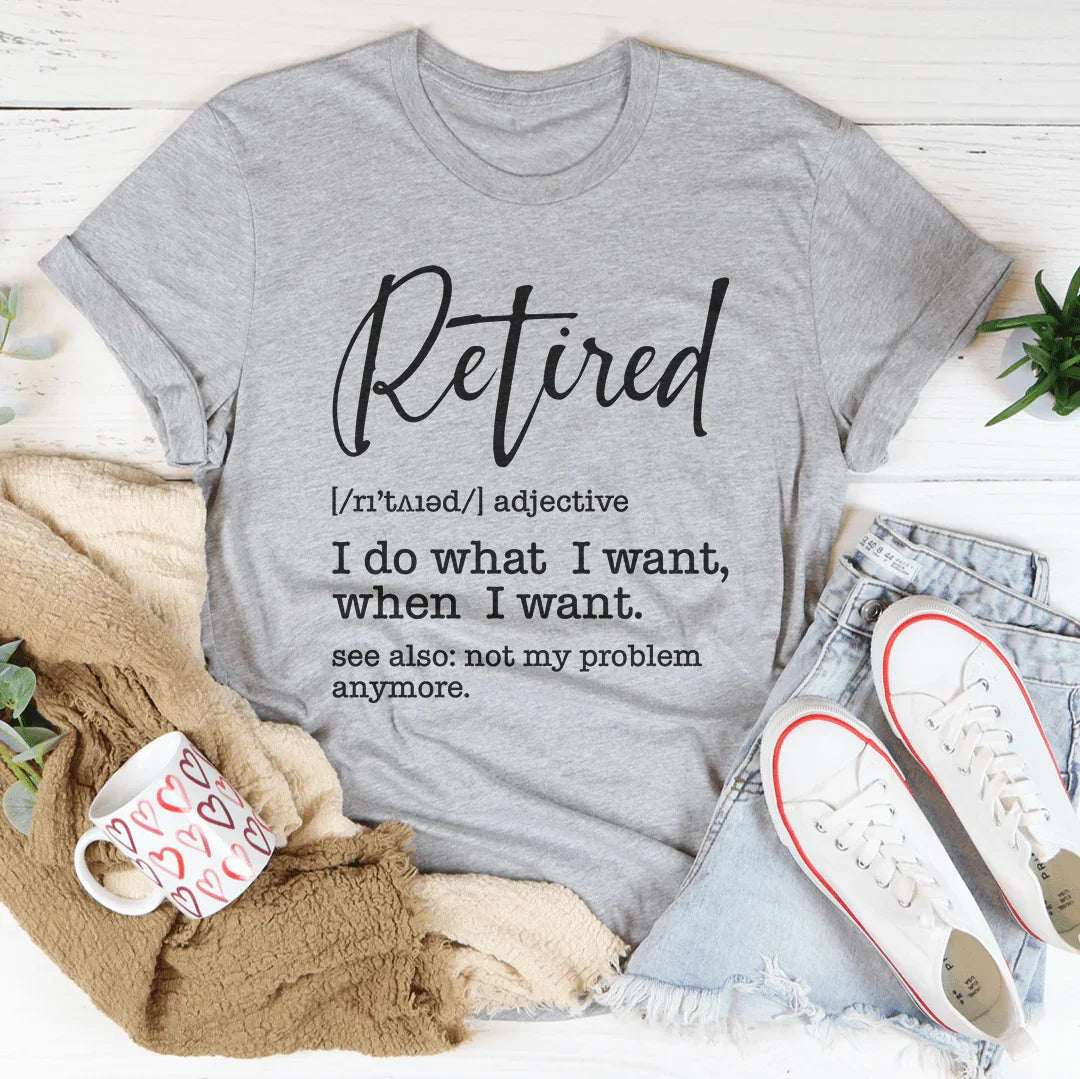 Retired Defination Tee