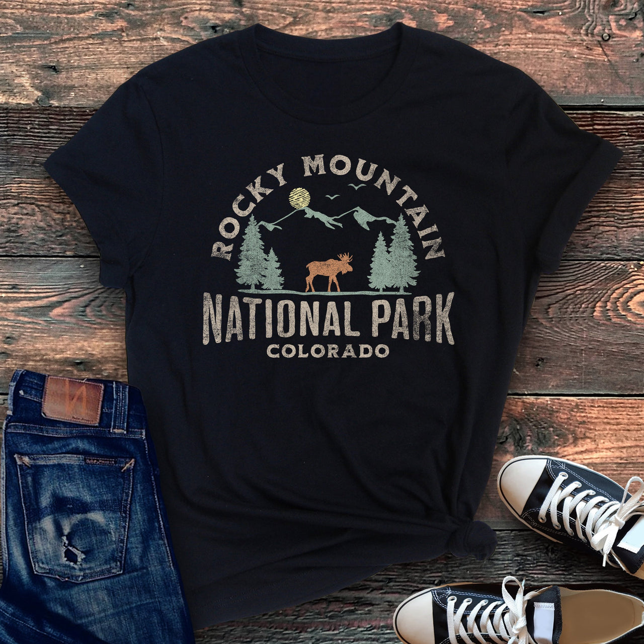 Rocky Mountain National Park Graphic Tee