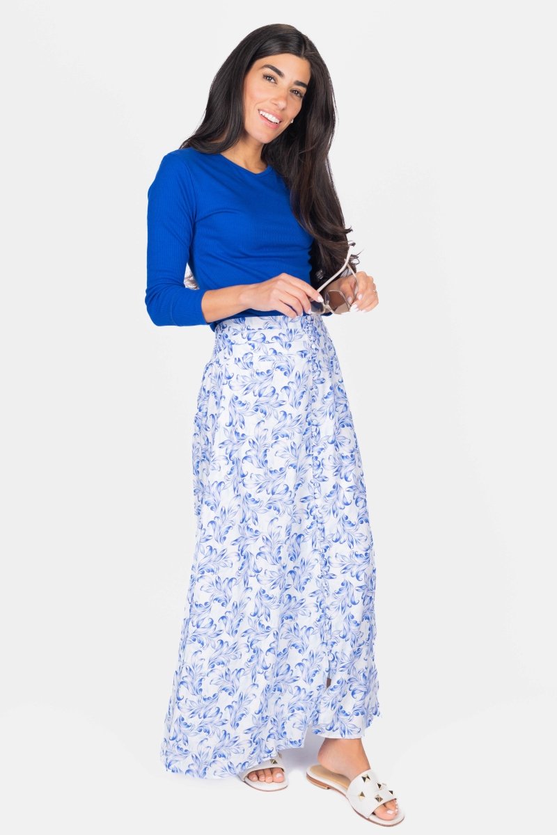 Romi Tee 3/4 Sleeve (Royal Blue)