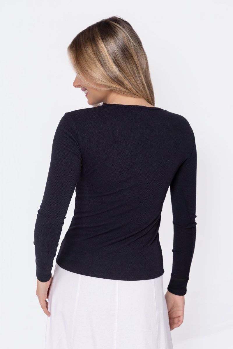 Romi Top Long Sleeve (Black)
