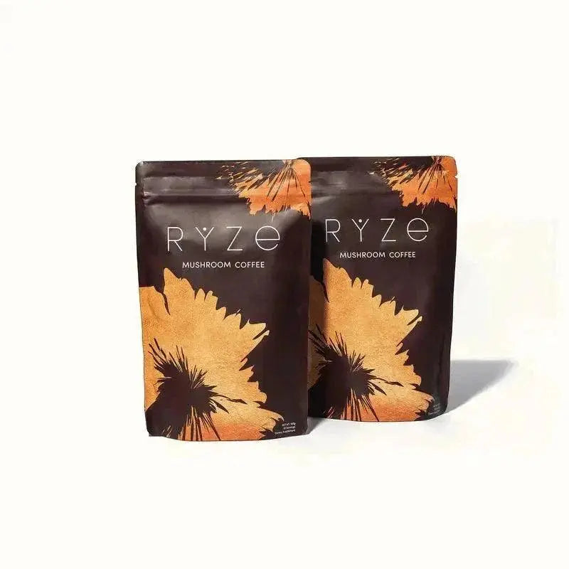 RYZE Mushroom Coffee – Premium Organic Mushroom Coffee Blend with Adaptogens for Focus, Energy & Immunity
