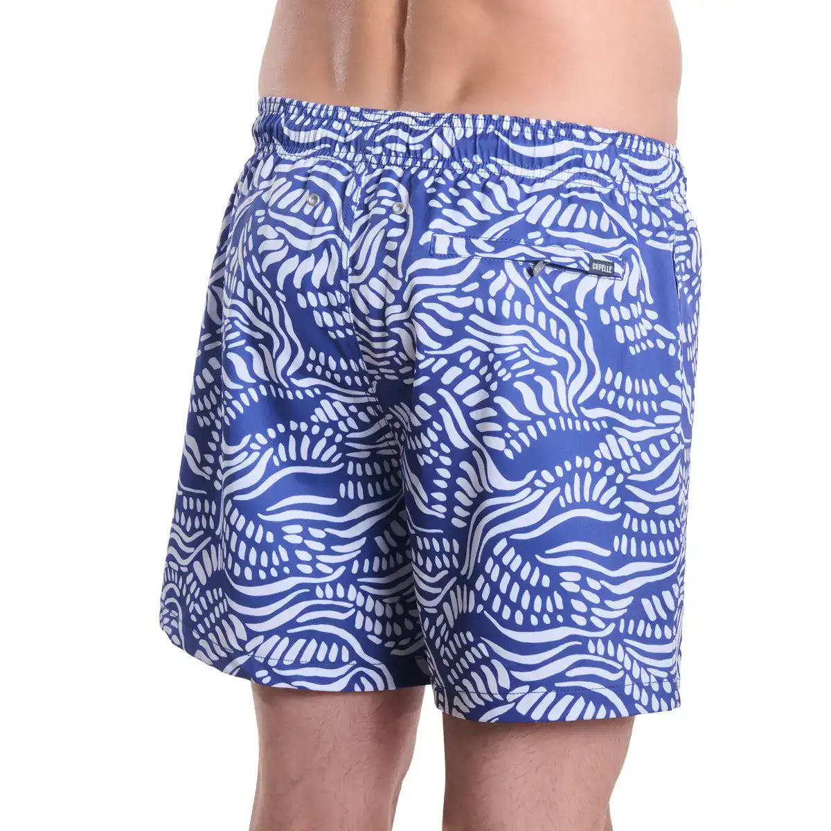 Men’s Premium Compression-Lined Hybrid Shorts – Salt Spray-Harbor and Surf