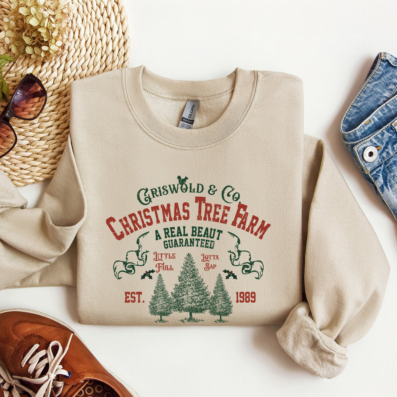Griswold And Co Christmas Vacation Quote Cozy Classic Holiday Edition Sweatshirt