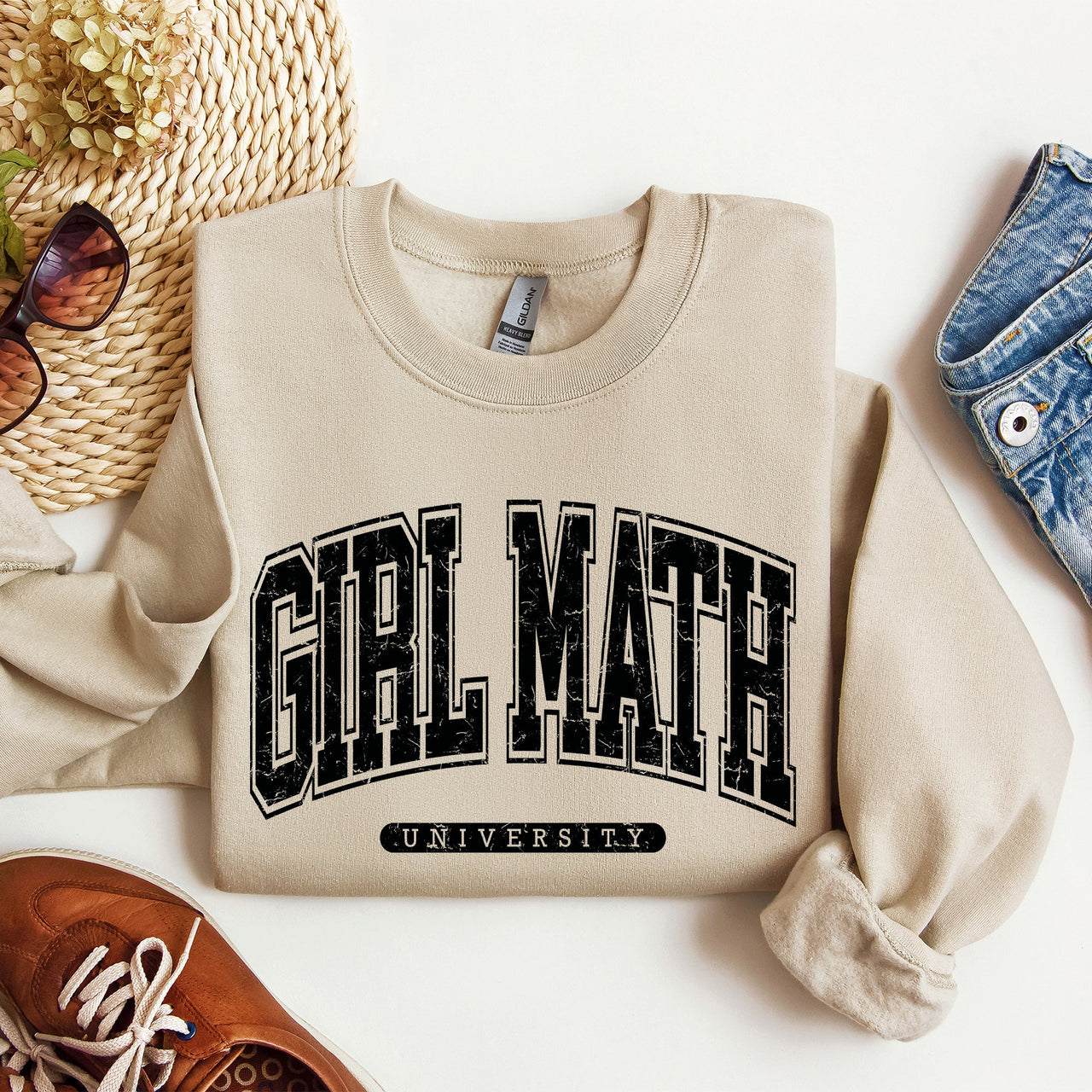 Girl Math University Sweatshirt