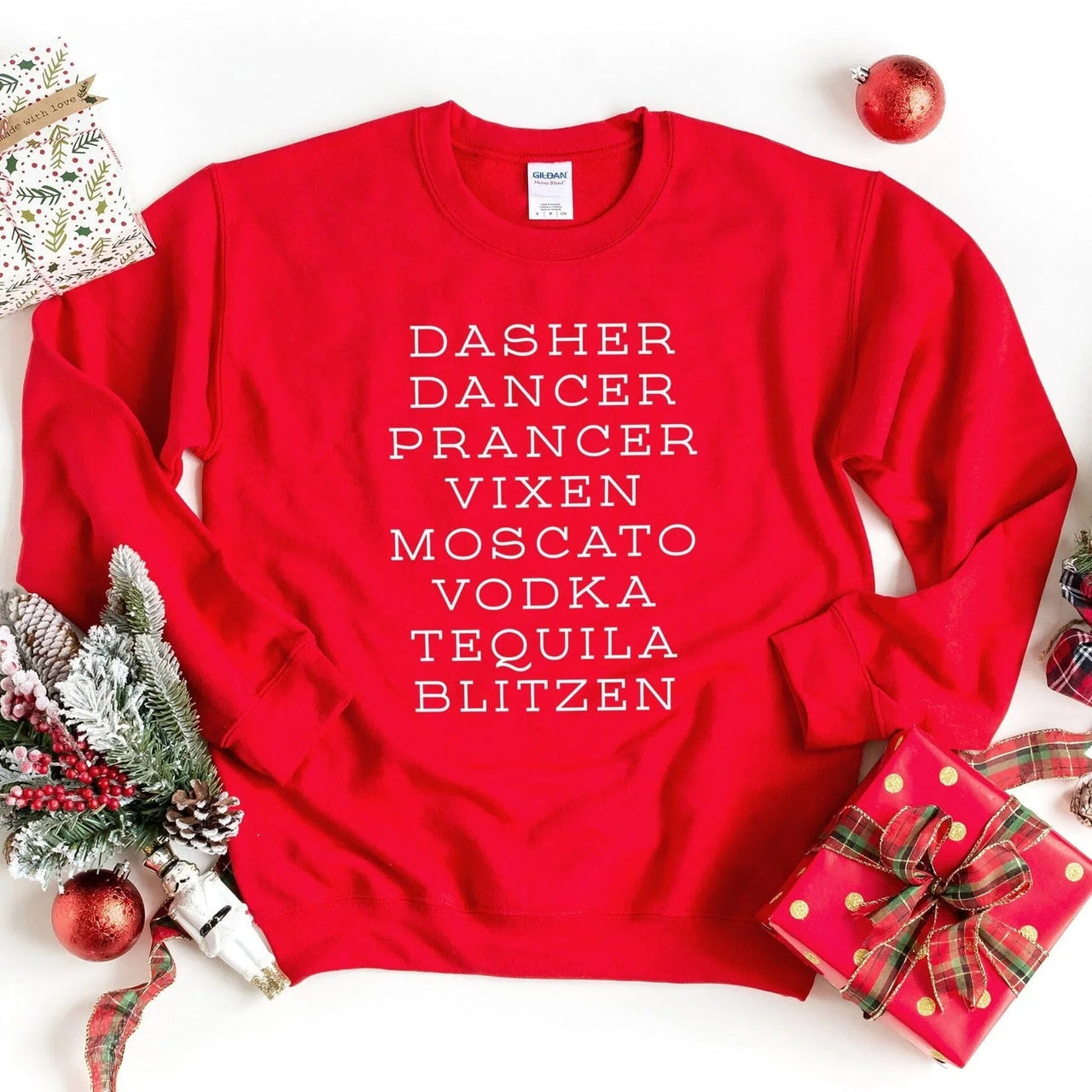 Santa Claus's Reindeer Sweatshirt