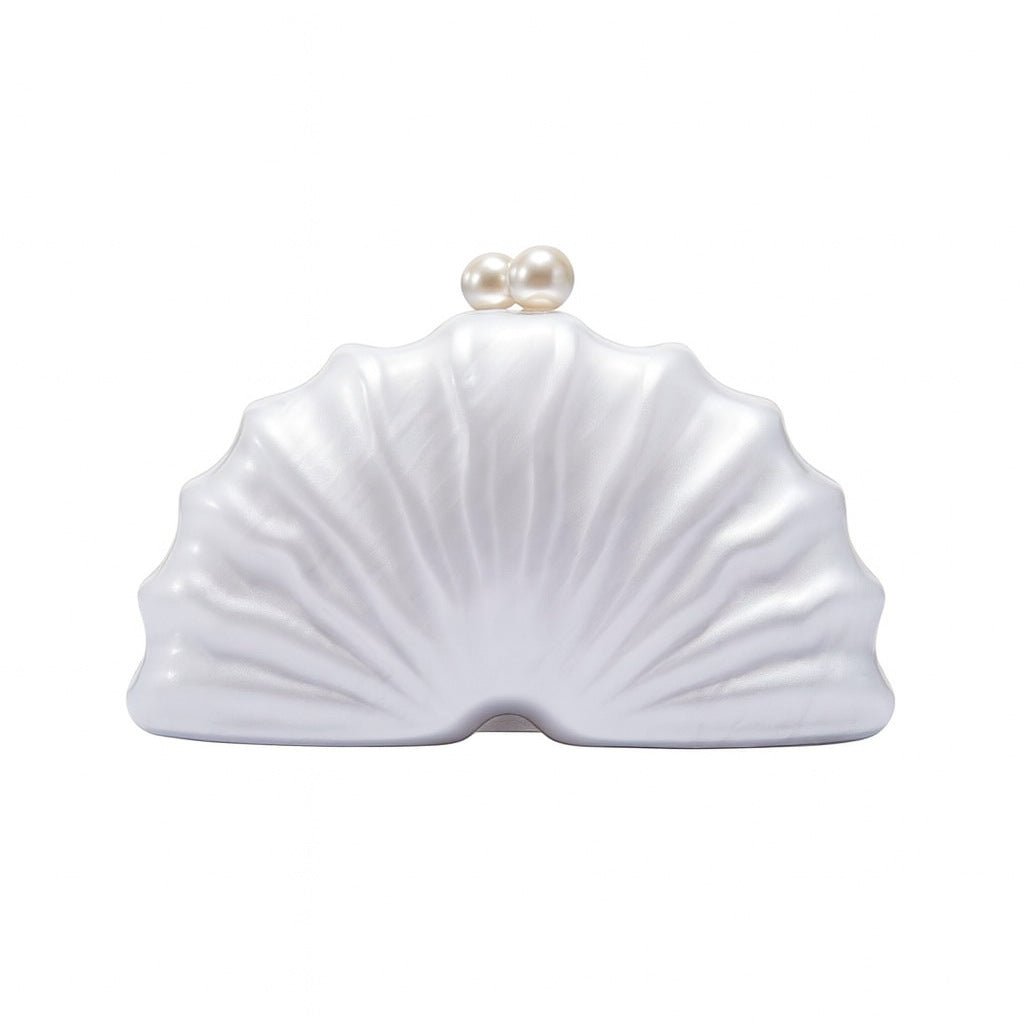 Shell Acrylic Clutch Evening Bag (MAC300)