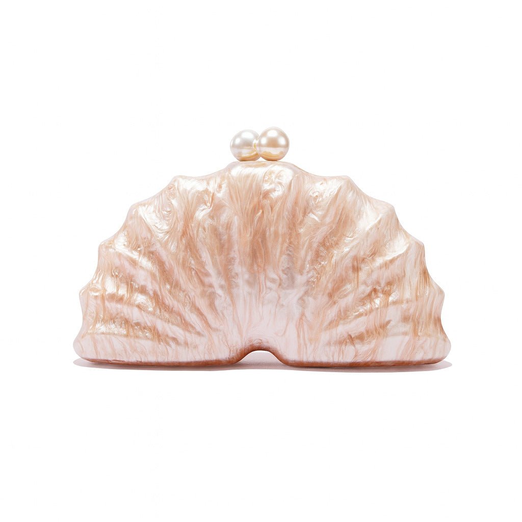 Shell Acrylic Clutch Evening Bag (MAC300)