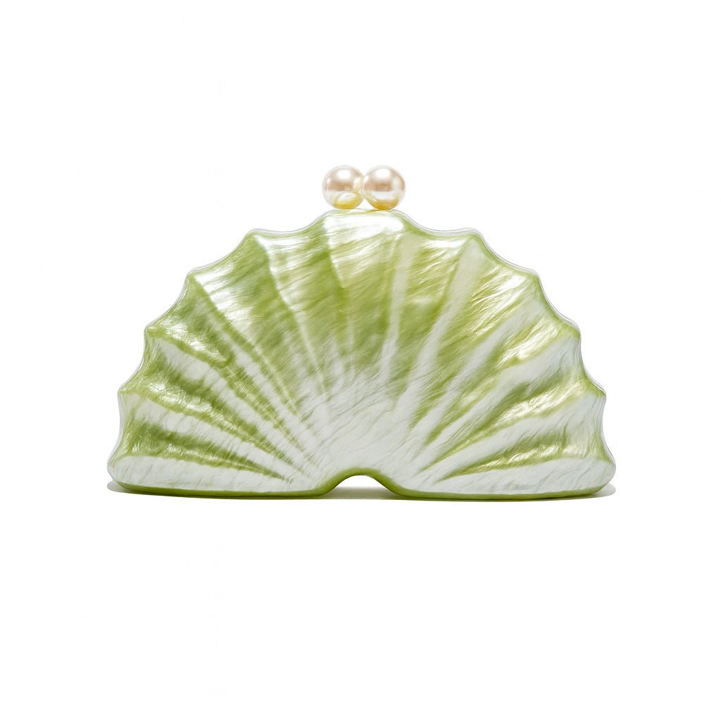 Shell Acrylic Clutch Evening Bag (MAC300)
